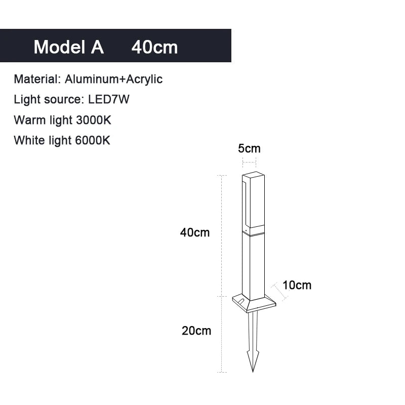 Lawn Lamp For Garden