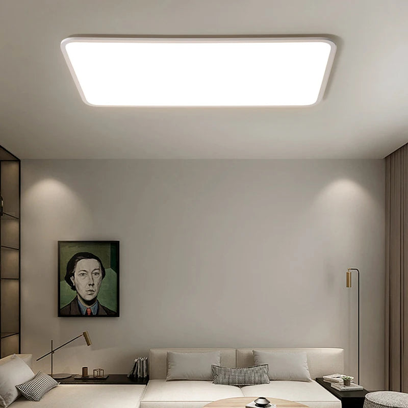 Modern Ultra-Thin Rectangular Ceiling Lamp