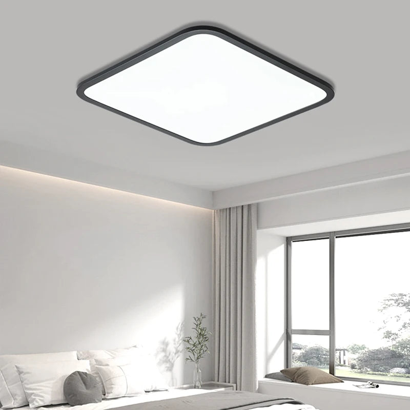 Modern Ultra-Thin Rectangular Ceiling Lamp
