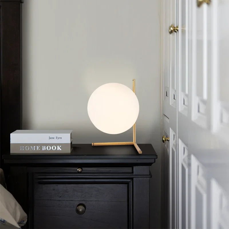 Modern Glass Ball Table Lamps