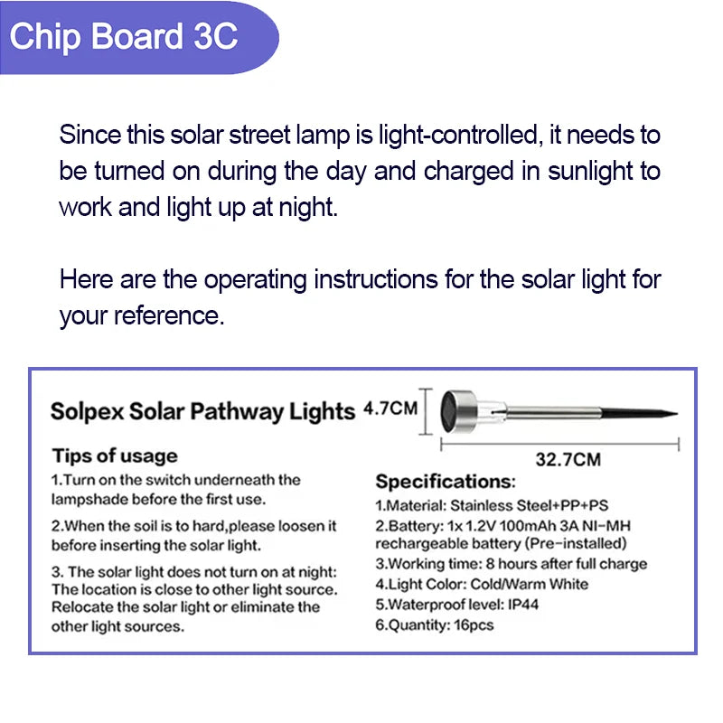 Backyard Solar Lights