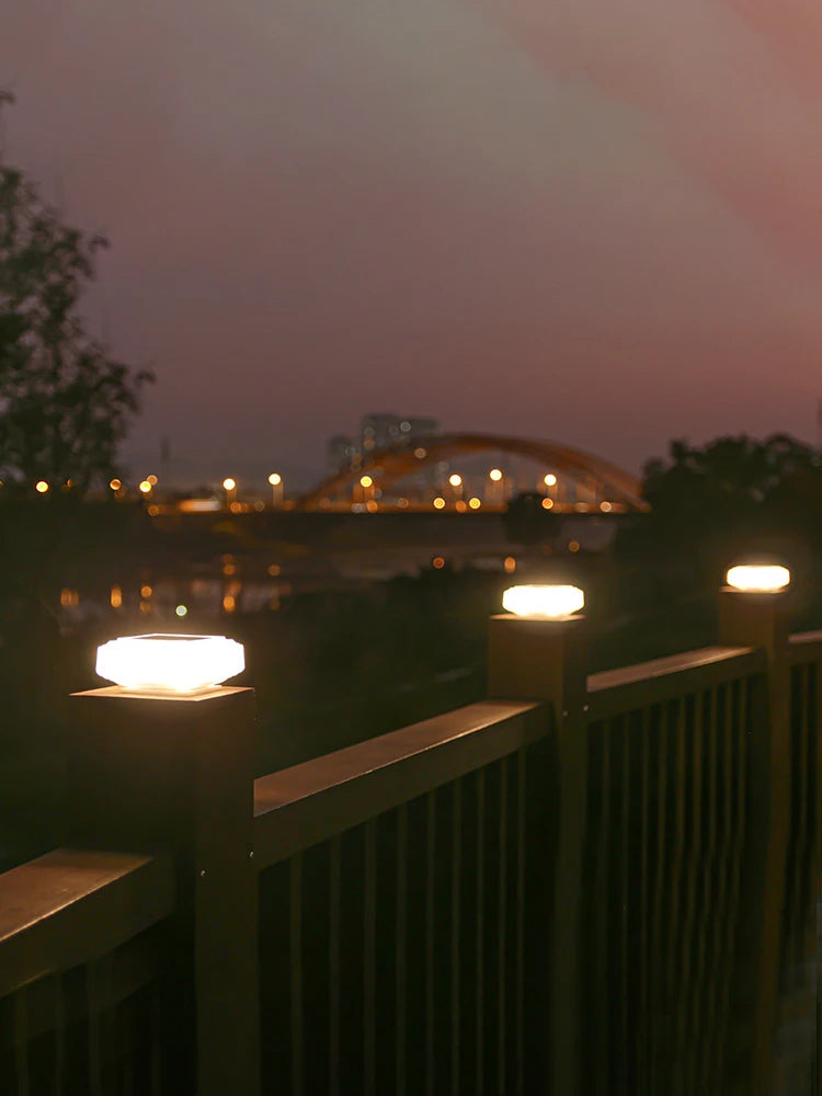 Waterproof Post Caps Lights