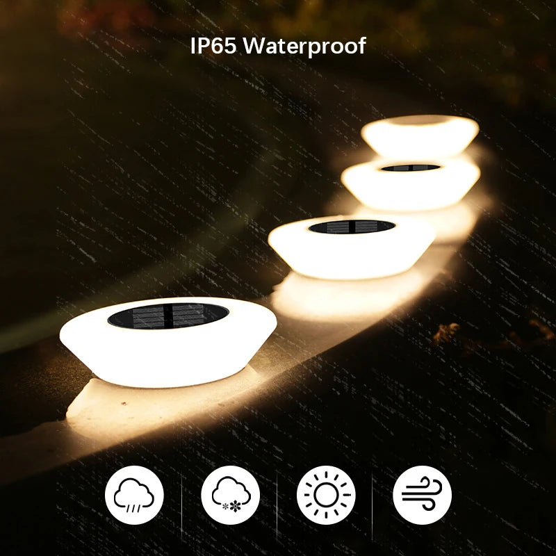 1/4 Pack Solar Ground Lights