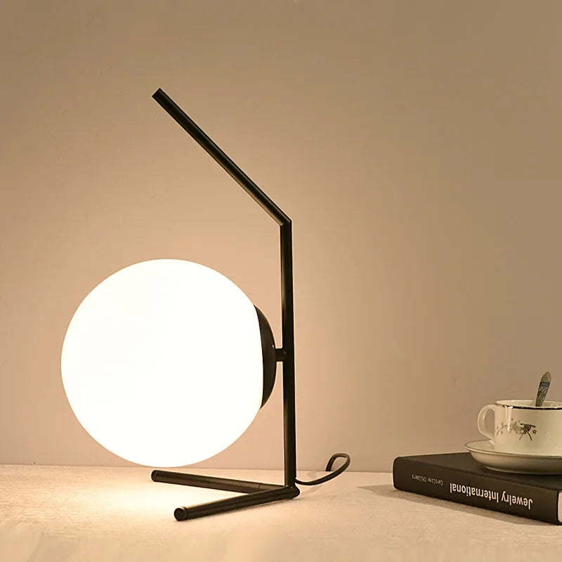 Modern Glass Ball Table Lamps