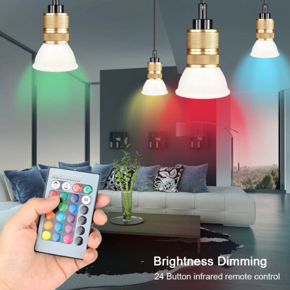 16 Color Remote Control LED Bulb