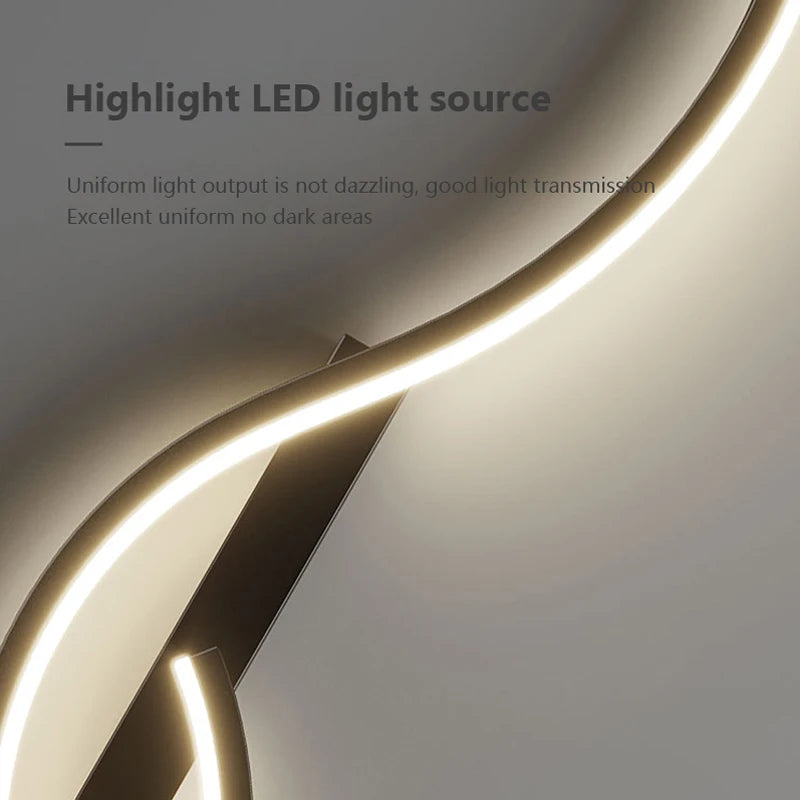 Bedside Long Strip Wall Lamp