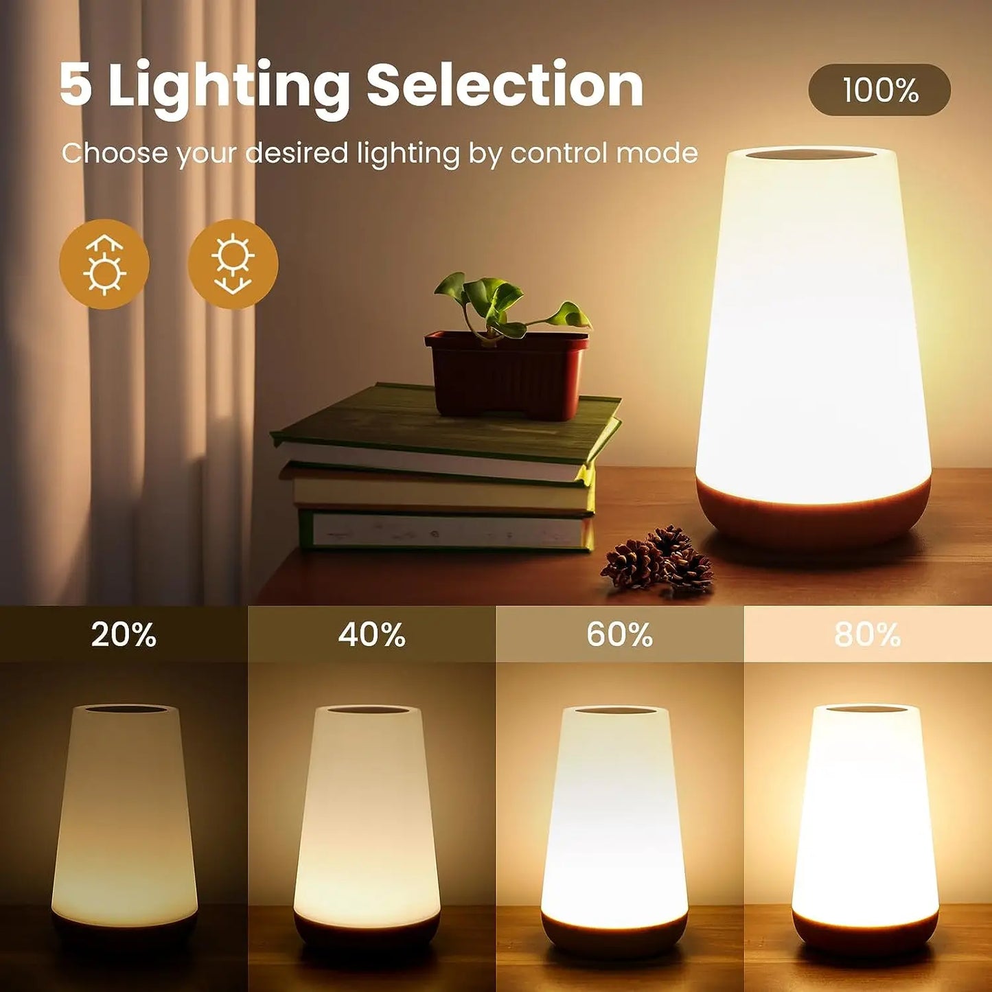 13 Color Changing Desk Night Light