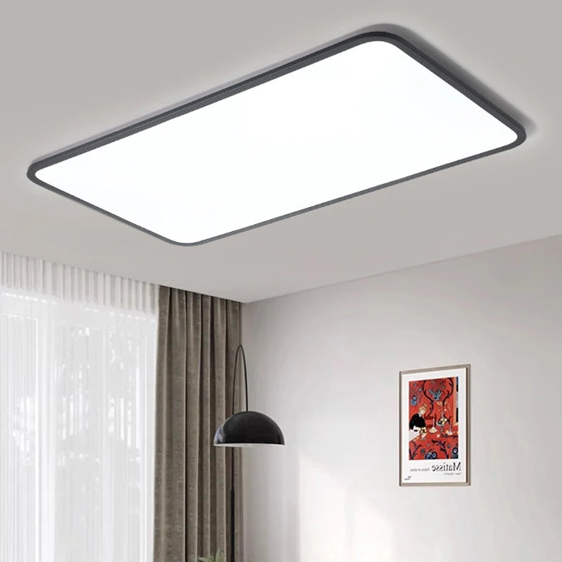 Modern Ultra-Thin Rectangular Ceiling Lamp