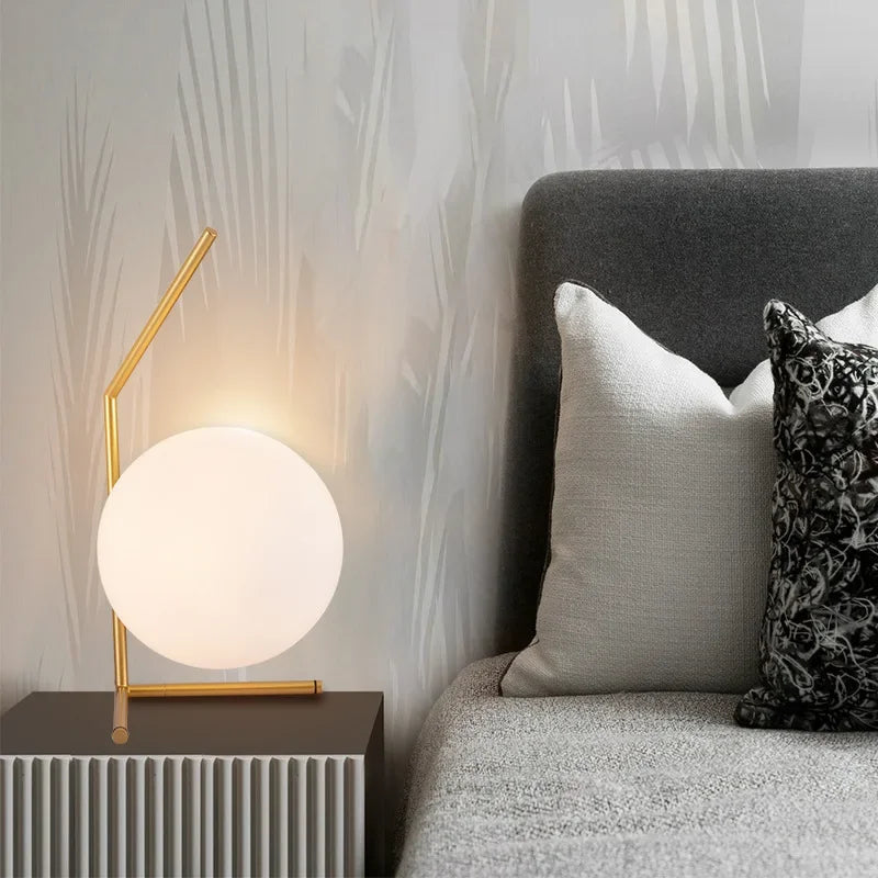Modern Glass Ball Table Lamps