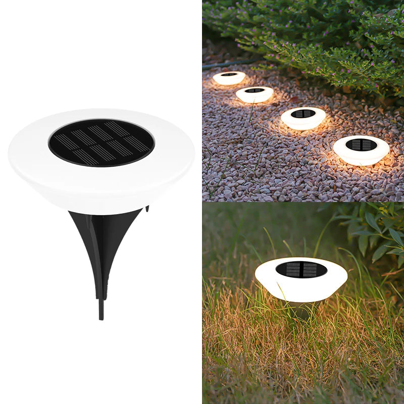 1/4 Pack Solar Ground Lights