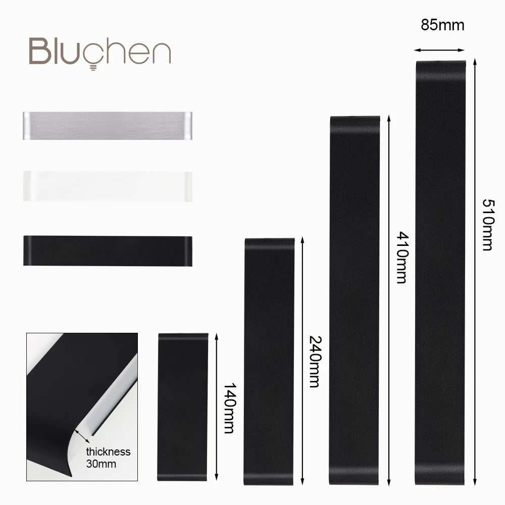 Brushed Aluminum Wall Light