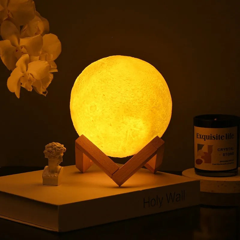 Moon Galaxy Lamp