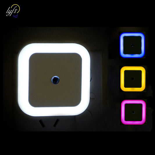 Wireless Sensor LED Night Light Square