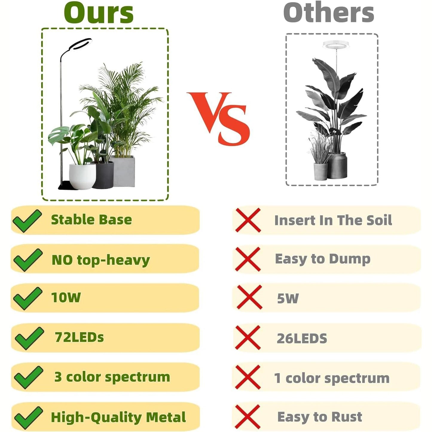 Full Spectrum Halo Plants & Floor Lamp