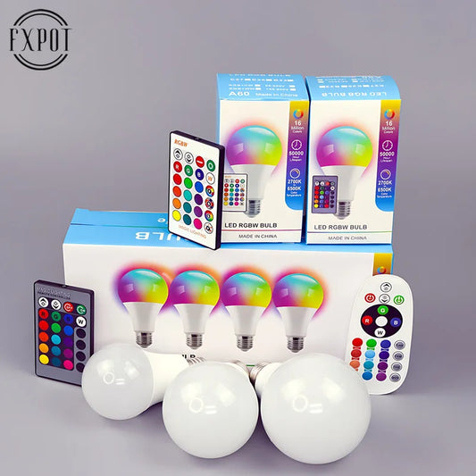 16 Color Remote Control LED Bulb
